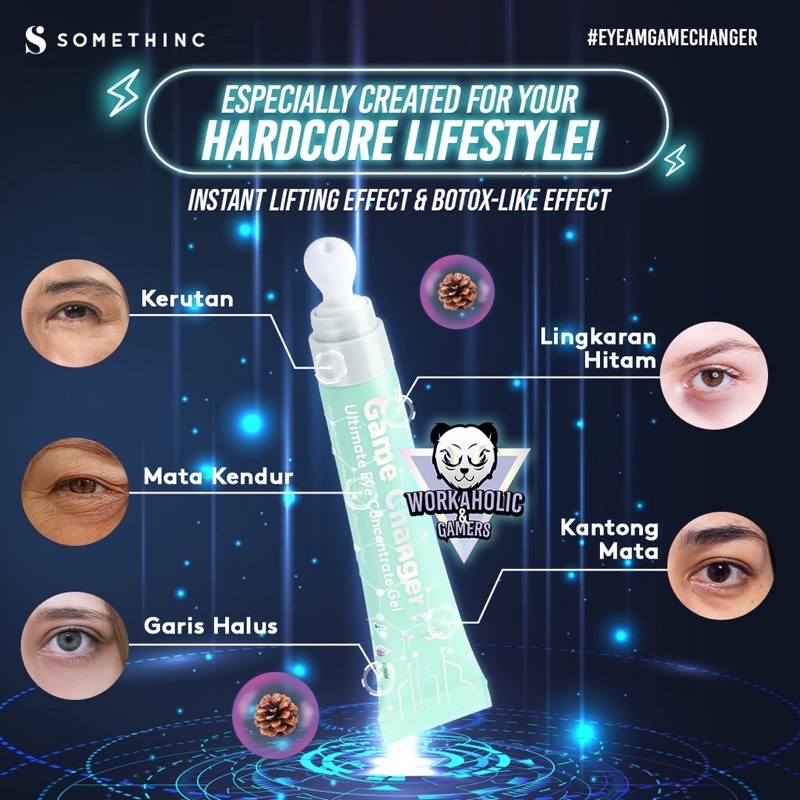 Somethinc Game Changer Ultimate Eye Concentrate Gel Workaholic
