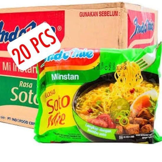 

♠ 20 pcs - Indomie Kuah Soto Mie ☀