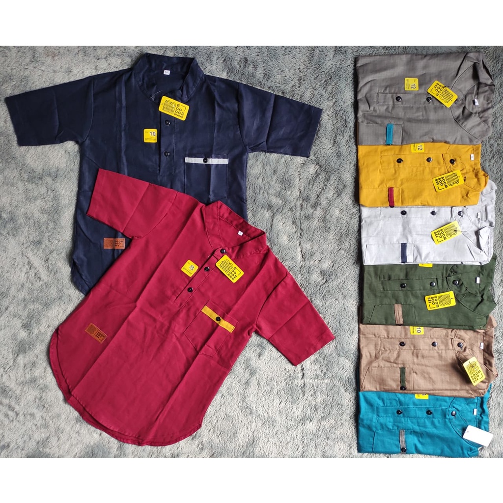 Kemeja Kurta Anak Sigaret Boomboobee
