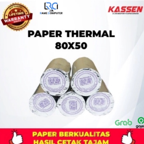 KASSEN PAPER THERMALL 80 X 50 | PAPER THERMAL