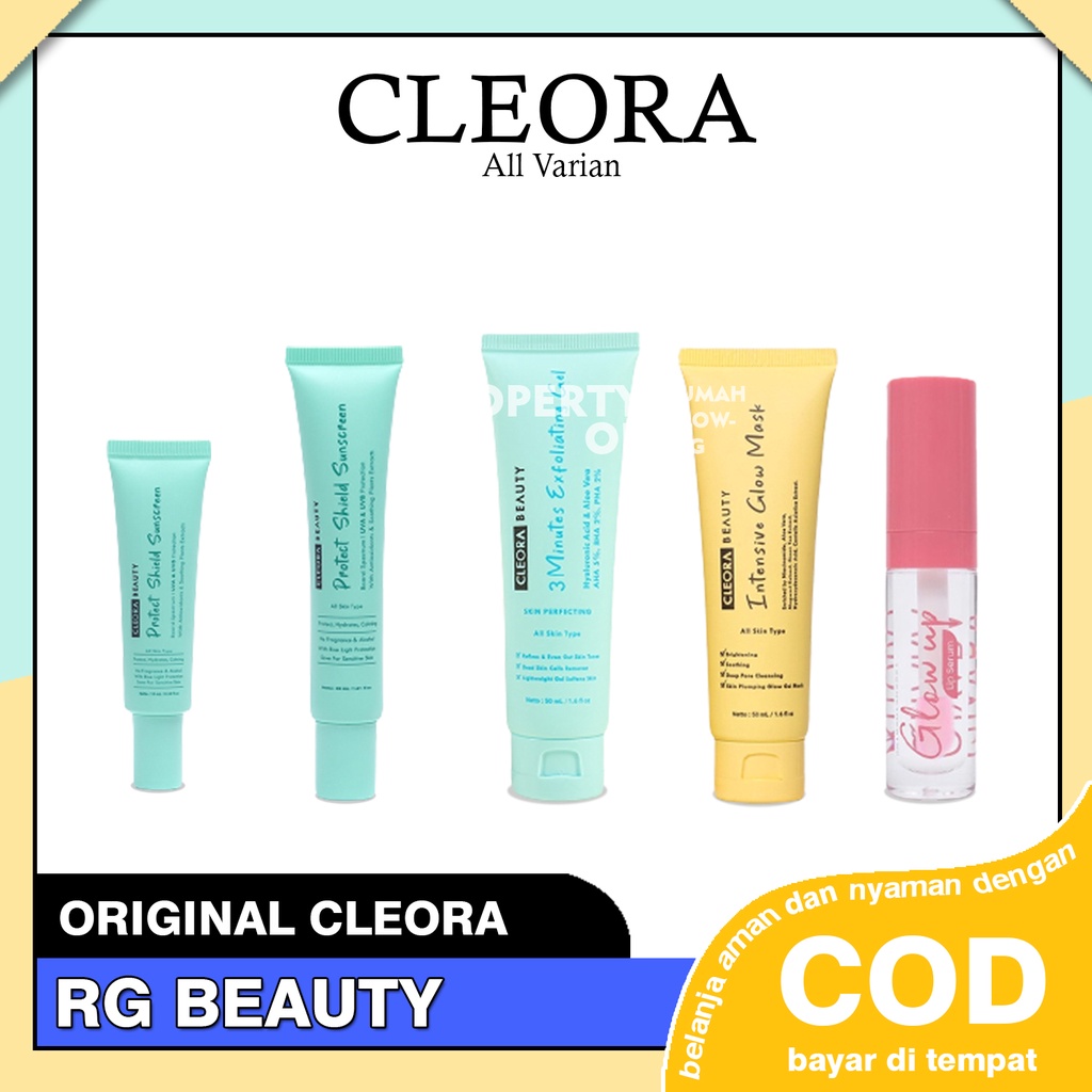 ❤️ RG ❤️ CLEORA Beauty All Varian 3 Minutes Exfoliating Gel Jelly booster Original