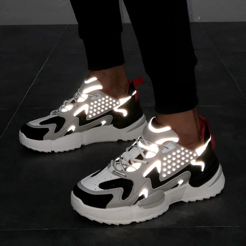 Sepatu basket cowo keren 2019 Men Luminous Basketball Shoes Cushioning Light Basketball Sneakers