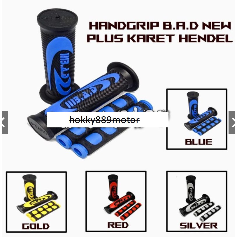 Hand Grip Motor BAD Nike Cover Kare - Grip Motor Beat, Vario, Jupiter supra Universal + Karet Handle