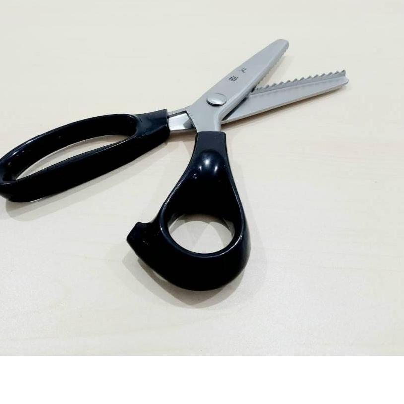

❇ Gunting Kain Zigzag 9" - Gunting Kain Belltex Stainless Steel ➶