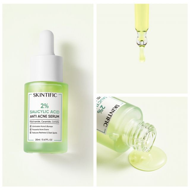 SKINTIFIC 2% SALICYLIC ACID ANTI ACNE SERUM 20ml