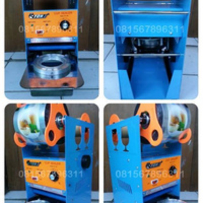 Cup Sealer Manual alat press gelas plastik Merk ETON ET D8 GARANSI 1 TAHUN