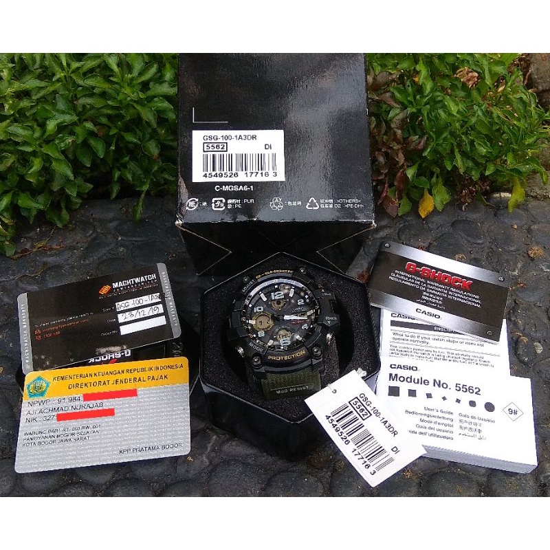 casio G-SHOCK GSG 100-1A3DR