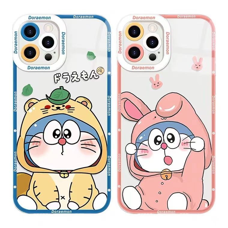 Soft Case Silikon TPU Transparan Motif Kucing Untuk Iphone 14 12 13 6 6S 7 8 Plus X XS XR 11 Pro Max