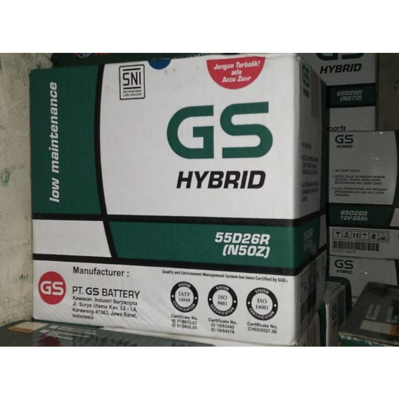 n50z gs basah aki astra accu siap pakai hybrid