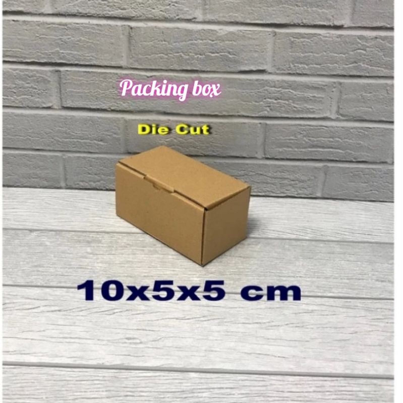 

Kardus uk.10x5x5 cm box/karton die cut untuk packing dll