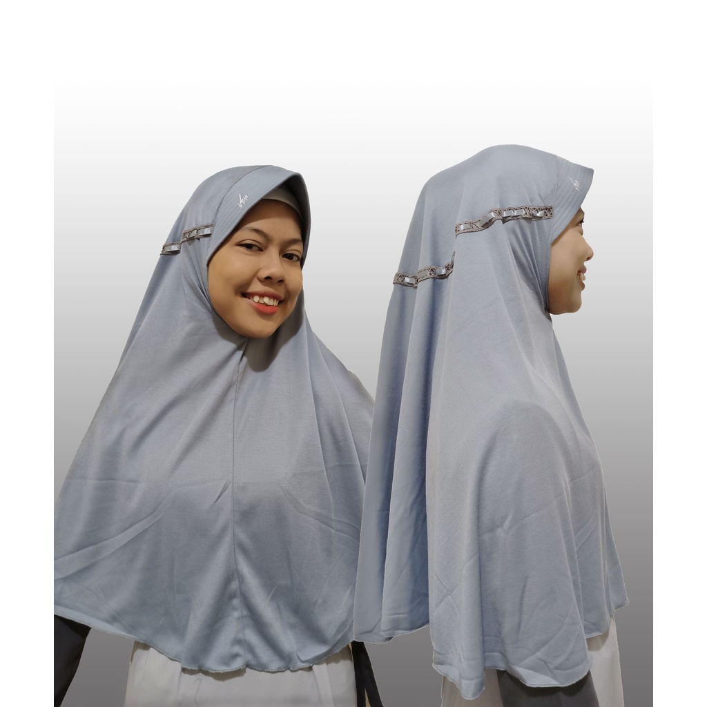 Kerudung Sekolah Serut Samping SIZE L Jilbab Sekolah Anak SD SMP SMA Pasar Hija'b