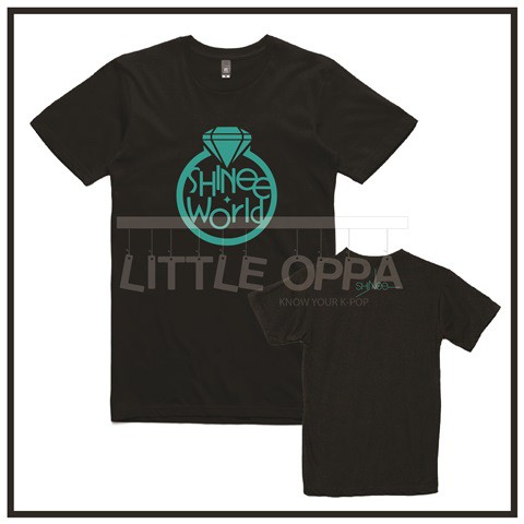 KAOS T-SHIRT KPOP SHINEE WORLD