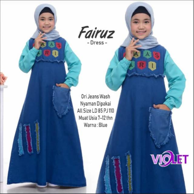 Fairuz dress ori by violet