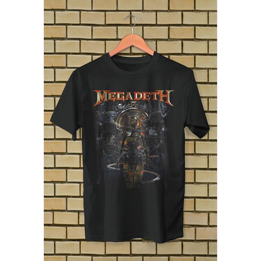 Kaos Musik Megadeath Band 08