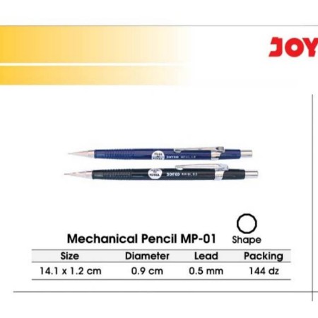 

Mechanical Pencil / Pensil Mekanik Joyko MP-01 / 0,5 mm