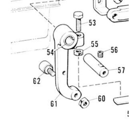 141575001 Belt Shift Lever Mesin Jahit Brother B814 141575-001