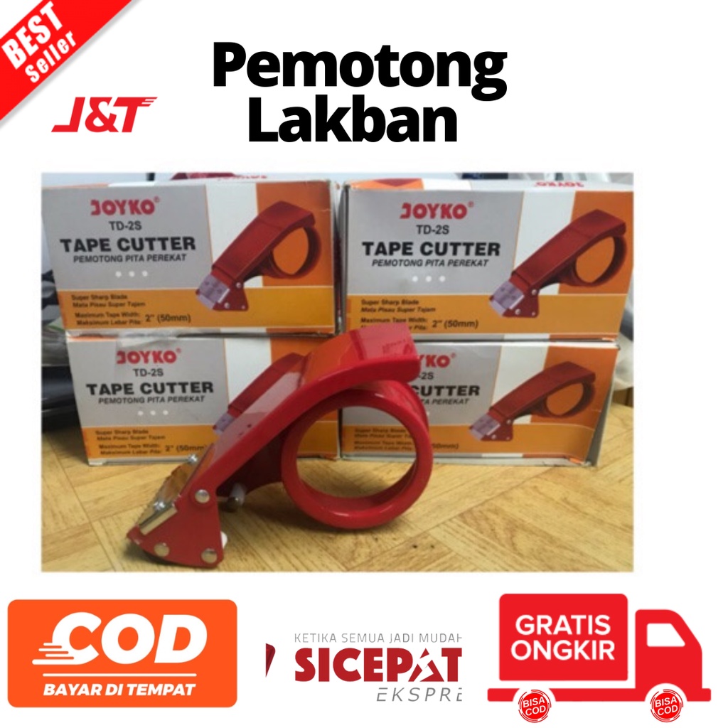 

Al [BISA COD] Pemotong Lakban Plakban / Tape Dispenser Plakban besi
