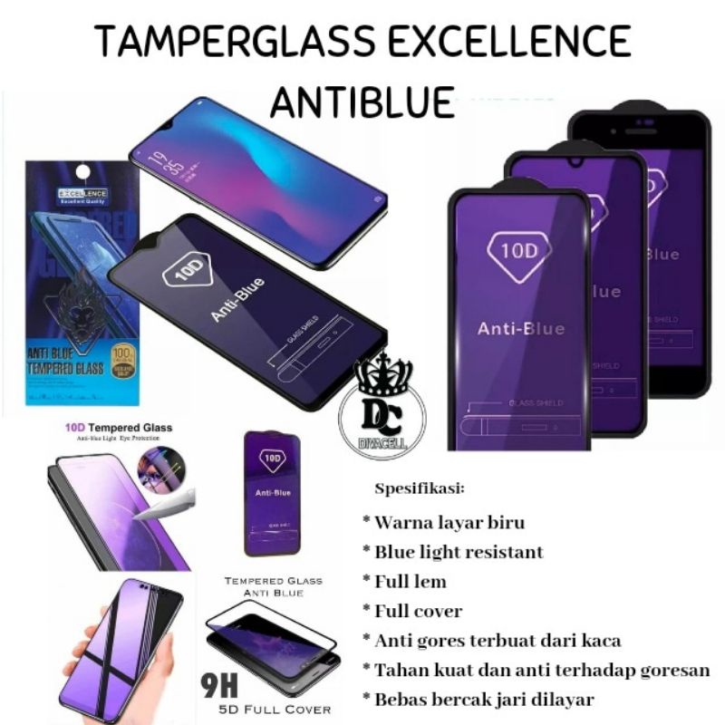 TAMPERGLASS EXCELLENCE ANTIBLUE