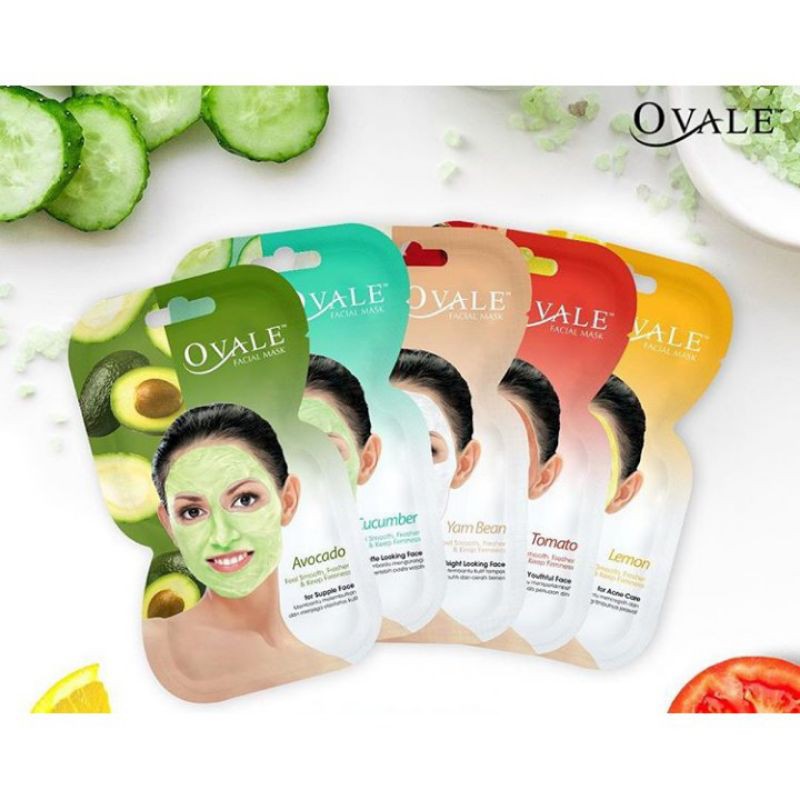 Ovale Masker Sachet 15gram
