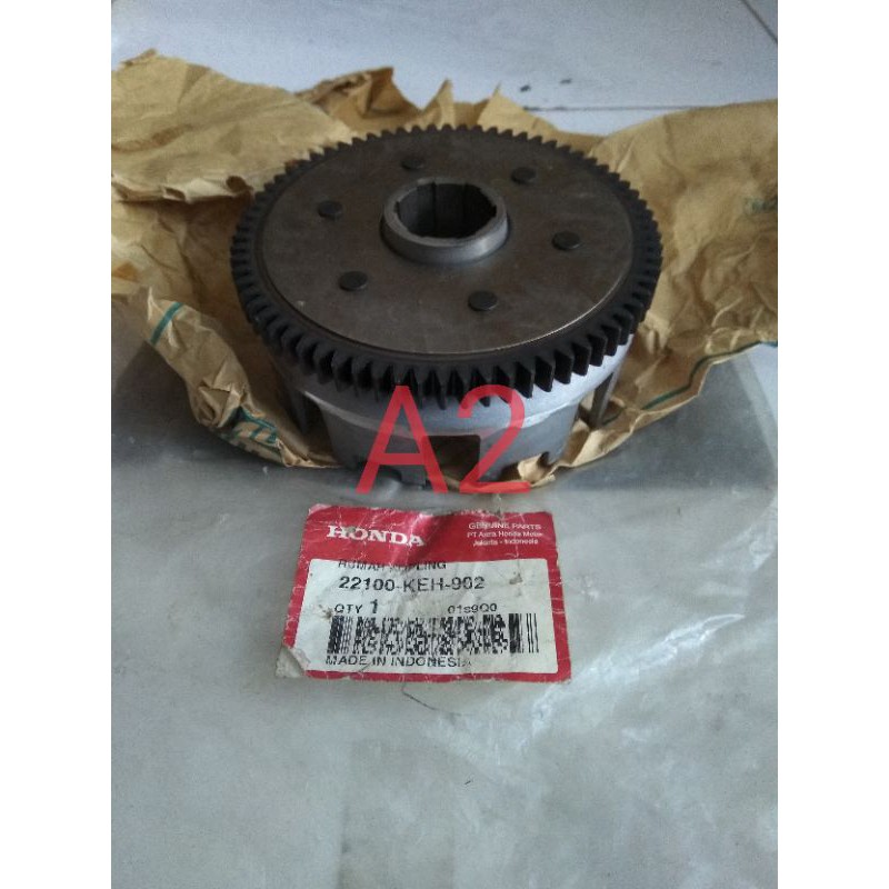 gigi gear gir rumah mangkok klos kopling glpro gl pro megapro mega pro old new primus KEH-902 AHM