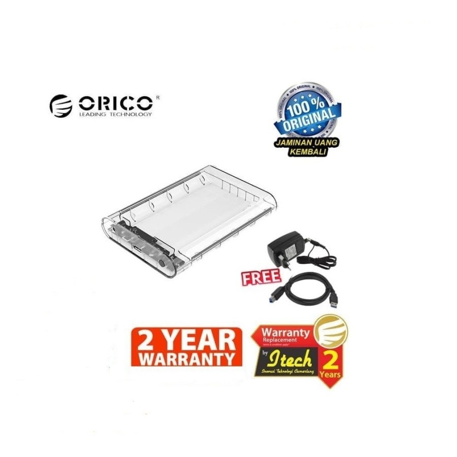 Orico Hard disk Case / Casing HDD Enclosure 3.5&quot; Sata USB3.0 3139U3