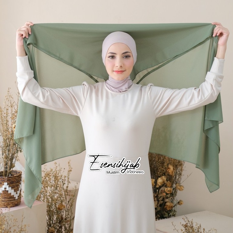 PASHMINA SQUARE CERUTY 180x75CM/PASHMINA BELLA SQUARE-1