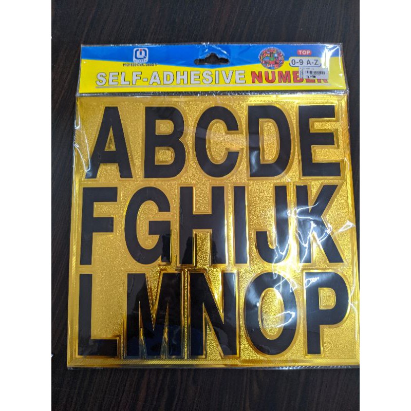 

Sticker Huruf type 2132