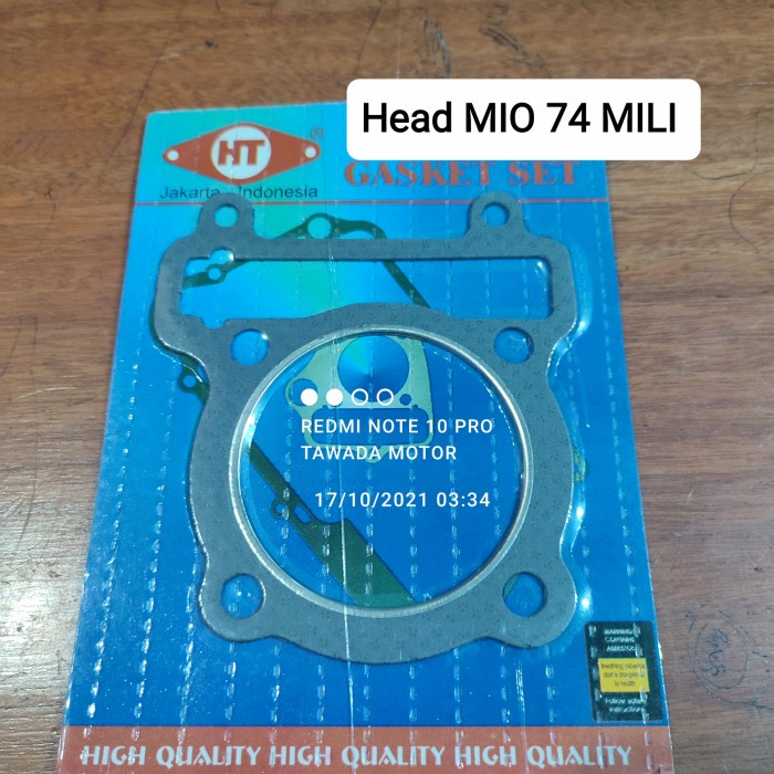 PAKING RACING BLOK HEAD ATAS UKURAN 74 YAMAHA MIO MIO SOUL