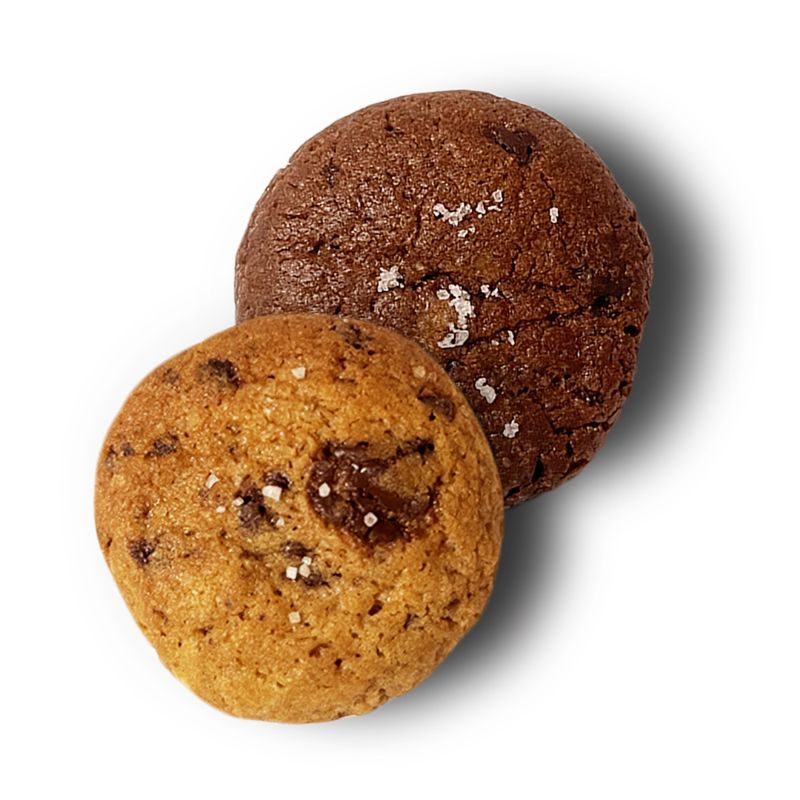 

Soft Baked Cookies - Cemilan - Classic dan Double Choco Mix