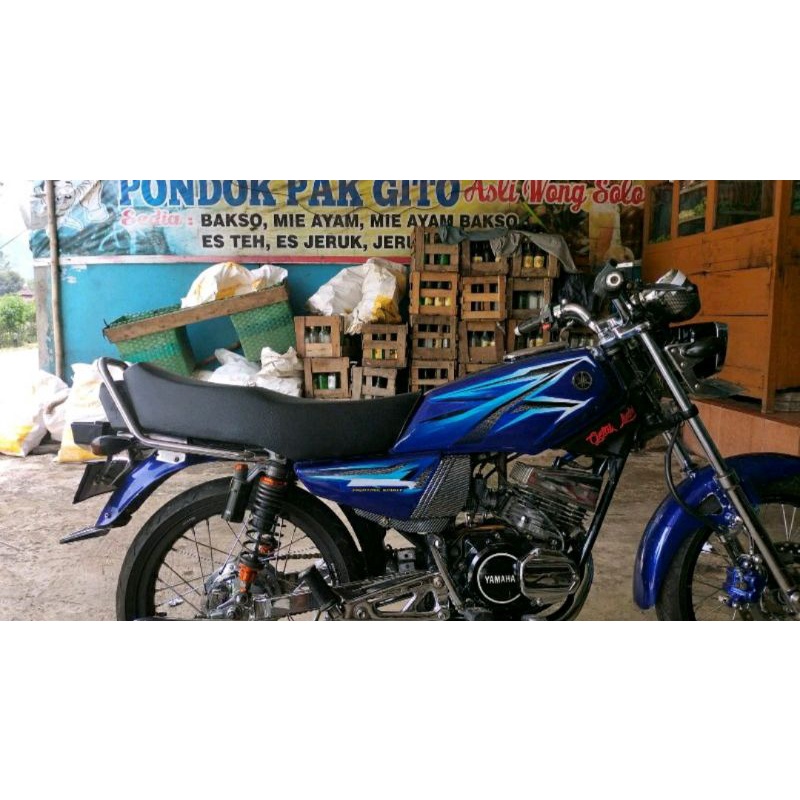 JOK RX KING SIKU HITAM POLOS-jok king siku polos-jok rx king siku