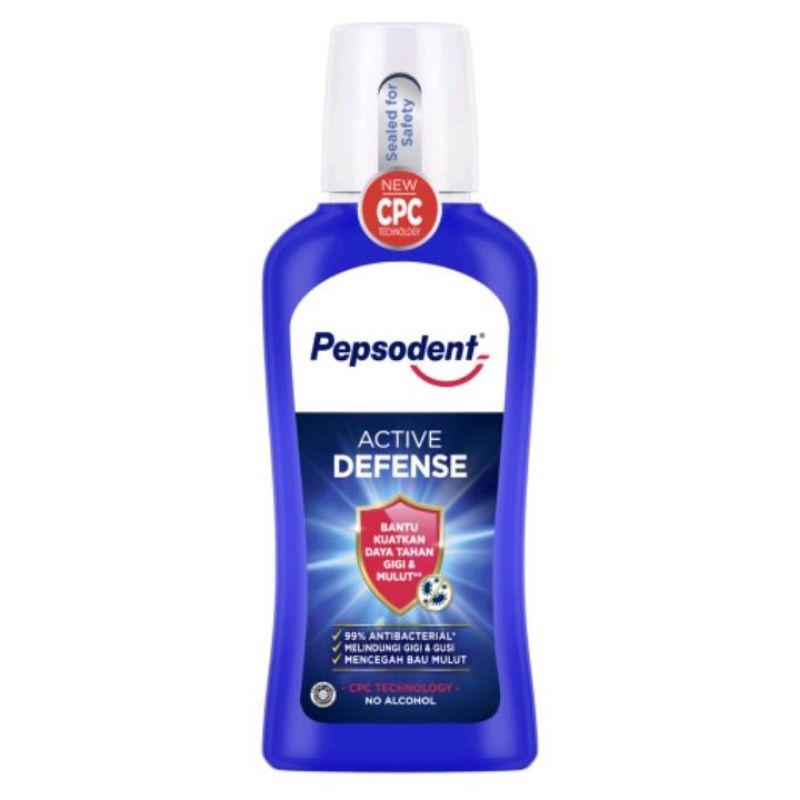 Pepsodent Mouthwash Active Defense 150ml
