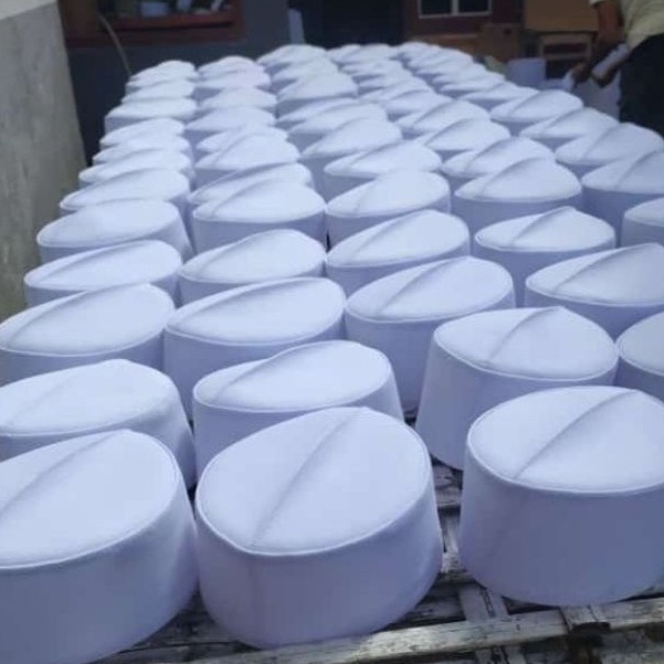 PECI PUTIH PECI HAJI PECI POLOS TOPI SONGKOK KOPIAH PECI PUTIH TOPI ANAK TOPI DEWASA PECI HABIB PECI