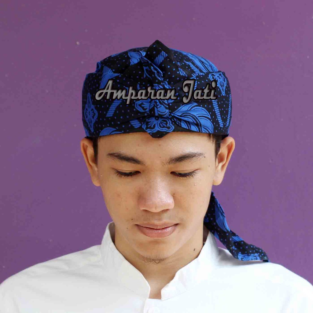 Blangkon Batik Baduy - Totopongan Baduy - Blangkon Badui