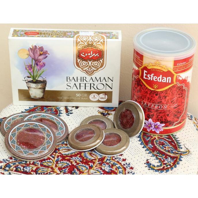 

Saffron Safron Iran Grade 1 Super Negin 0.5 Gr Kemasan Kaleng