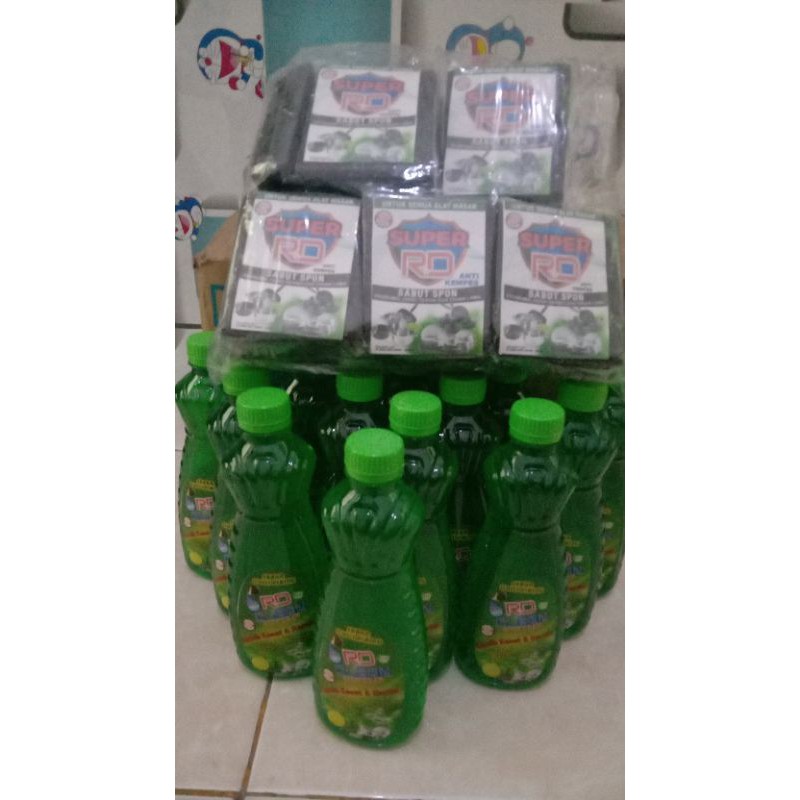 sabun cuci piring RD clean tanpa spon