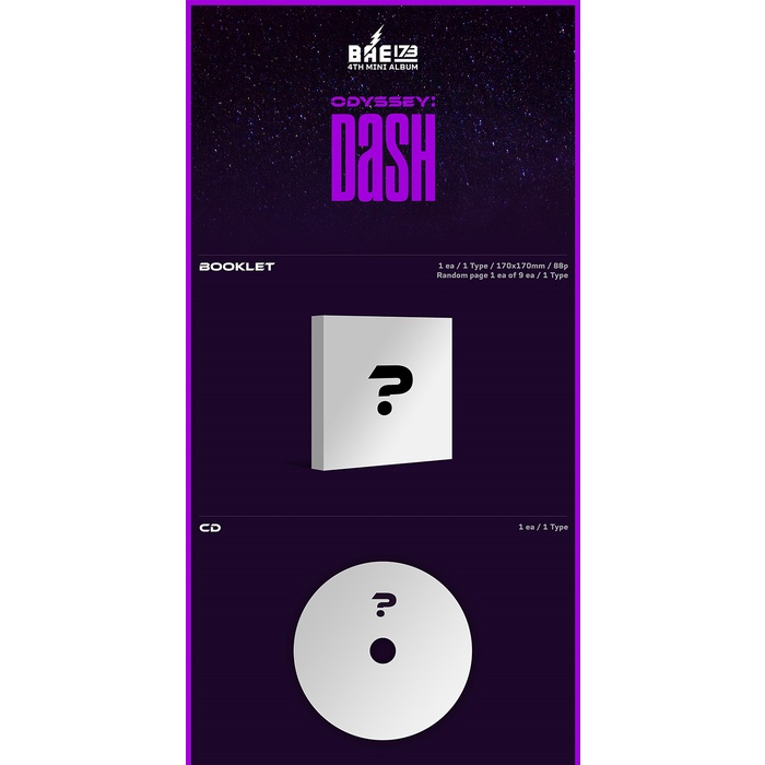 BAE173 - 4th Mini Album ODYSSEY : DaSH