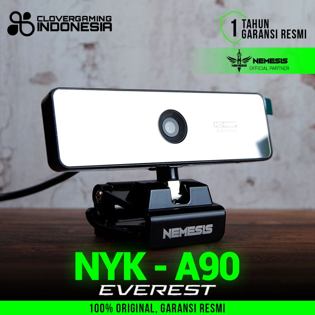 NYK Nemesis A90 Everest Live Streaming Webcam HD 1080P 30FPS A-90