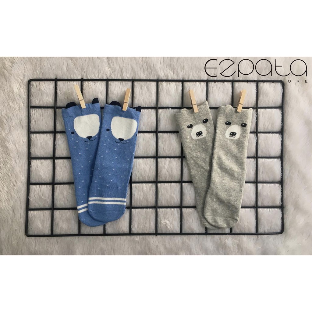 Kaos Kaki Bayi Lucu Laki Perempuan Korea Kekinian New Born karakter 3d