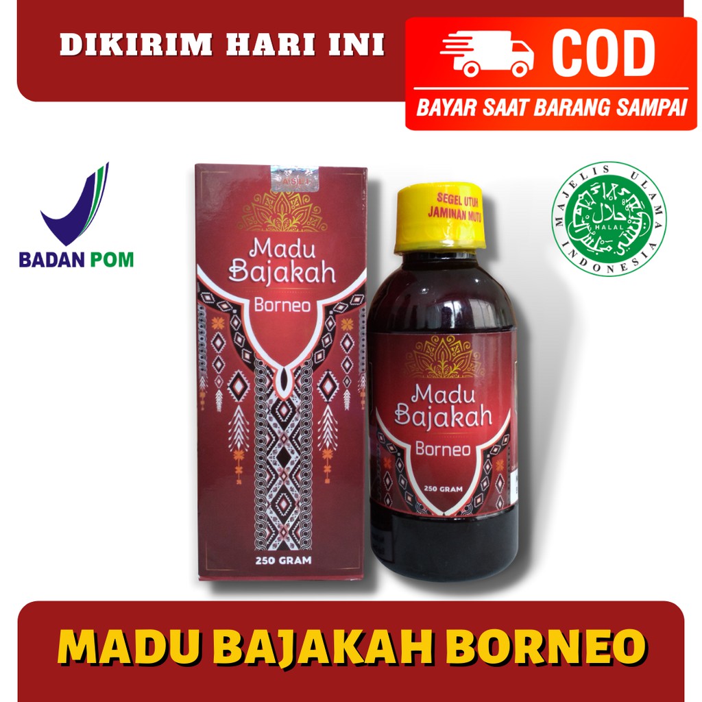 

[100% BERGARANSI] MADU BAJAKAH BORNEO - Madu Bajakah Premium Herbal Alami Kanker, Tumor, Kista (COD)