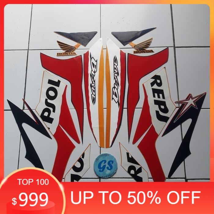 stiker Honda Blade Repsol 2009