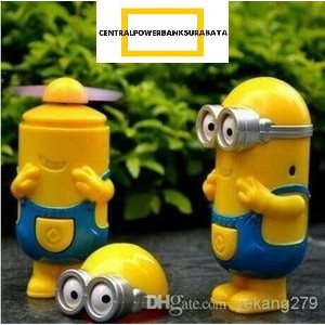 KIPAS CHARGER BENTUK MINION / KIPAS MINION