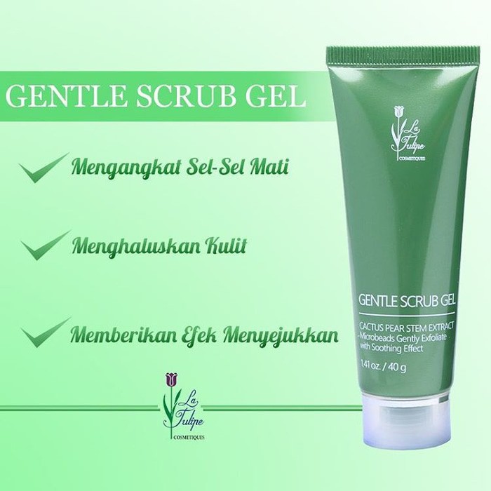 La tulipe Gentle Scrub Gel