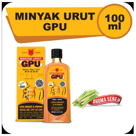 Caplang Gpu Sereh 100ml