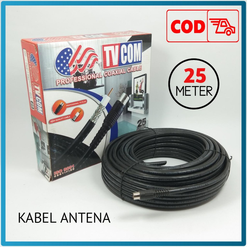 Kabel antena 25m tv-com