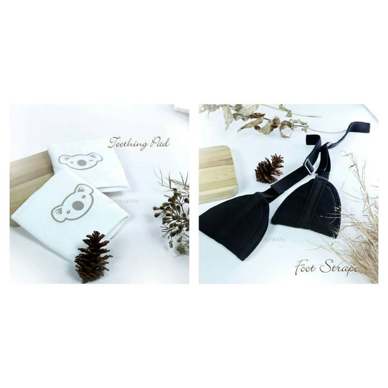 Cuddleme Lite Carrier Teething Pad &amp; Foot Step | Gigitan Pijakan Kaki