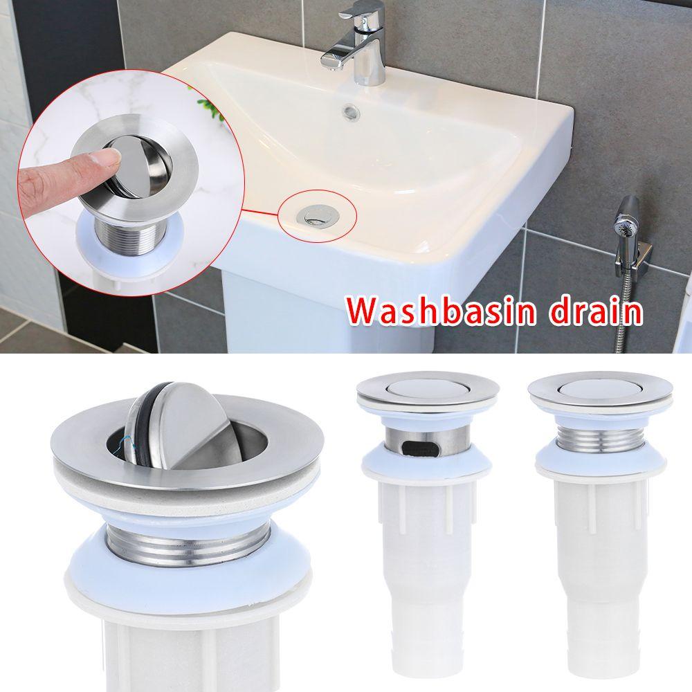 Suyo Saluran Air Wastafel Kamar Mandi Keran Faucet Overflow Desain Lubang Stopper