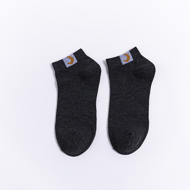 OVERFLOWS.ID Kaos kaki Polos Motif Cuaca Weather Ankle Sock Ala Korea-ABU TUA