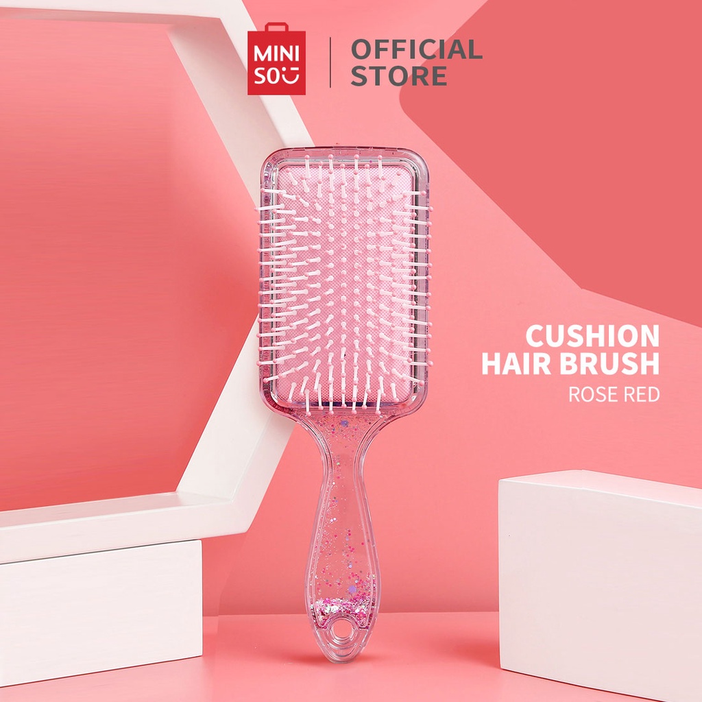 MINISO Sisir Cushion Hair Brush Comb Sisir bantalan udara untuk mencegah rambut kusut