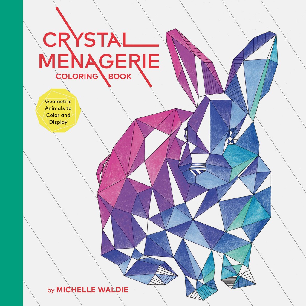[Big Bad Wolf] Adult Coloring - CRYSTAL MENAGERIE COLORING BOOK