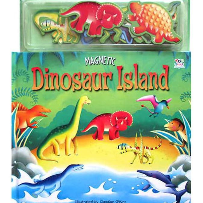 Dinosaur Island A Magnetic Play Book